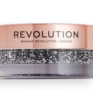 Makeup Revolution Biodegradable Glitter Body Balm‎ 0.11 oz Blackout Sealed